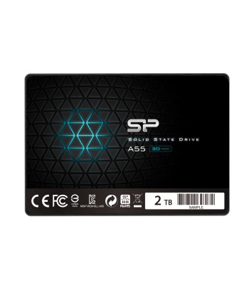 Silicon Power Ace A55 2000 GB, SSD form factor 2.5", SSD interface SATA III, Write speed 530 MB/s, Read speed 560 MB/s