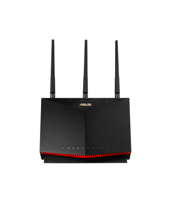 Wireless Router ASUS Wireless Router 2600 Mbps Wi-Fi 5 USB 2.0 1 WAN 4x10/100/1000M Number of antennas 4 4G-AC86U