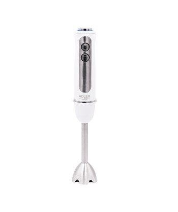 Ручной блендер Adler AD 4625W - Мощный 1500W, 5 Скоростей + Турбо - Белый