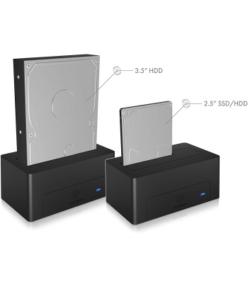 Raidsonic Icy Box IB-1121-C31 DockingStation for 1x HDD/SSD with USB 3.1 (Gen 2) Type-C