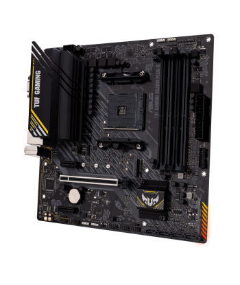 Asus TUF GAMING A520M-PLUS II Processor family AMD, Processor socket AM4, DDR4 DIMM, Memory slots 4, Supported hard disk drive