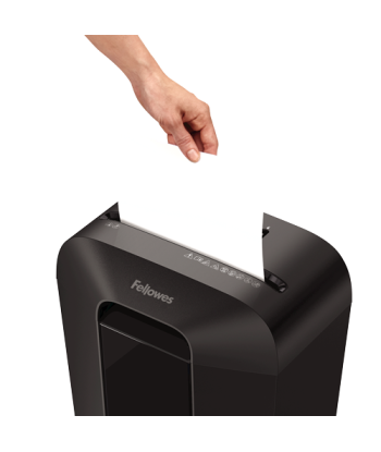 Fellowes Powershred  LX70 Black, 18 L, Credit cards shredding, Cross-Cut Shredder, Paper handling standard/output 11 sheets per 