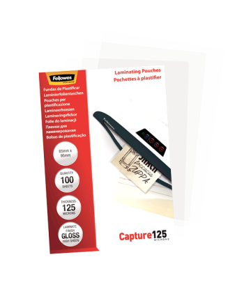 Fellowes Laminating Pouch - 65x95mm Glossy