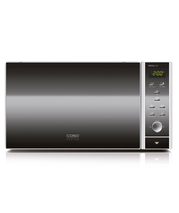 Caso Microwave Oven with Grill and Convection MCG 25 Chef Free standing, 25 L, 900 W, Convection, Grill, Stainless steel/Black