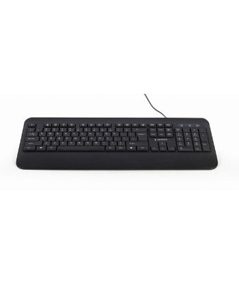 Gembird Multimedia Keyboard KB-UML-03	 Wired, US, Black
