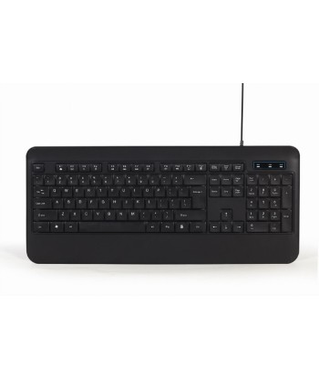 Gembird Multimedia Keyboard KB-UML-03	 Wired, US, Black