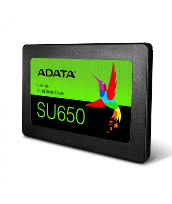 ADATA Ultimate SU650 512 GB, SSD form factor 2.5", SSD interface SATA 6Gb/s, Write speed 450 MB/s, Read speed 520 MB/s