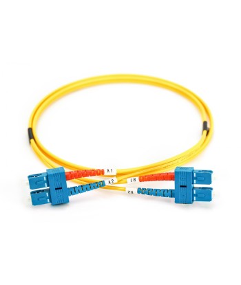 Digitus FO patch cord, duplex, SC to SC SM OS2 09/125 µ, 2 m
