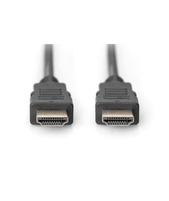 Digitus HDMI Kaabel - High Speed Ethernetiga, 3m, Must
