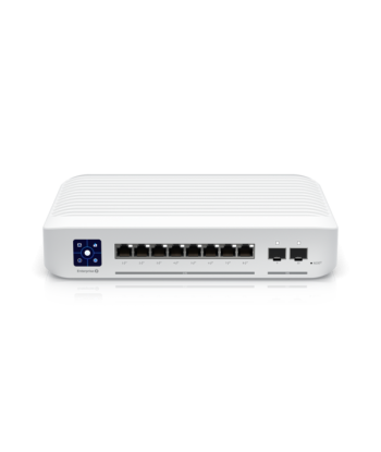 Ubiquiti Switch Enterprise 8 PoE USW-Enterprise-8-PoE PoE Switches, Polycarbonate, 1 Gbps (RJ-45) ports quantity SMB Layer 3*