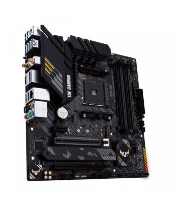 Asus TUF GAMING B550M-PLUS WIFI II Processor family AMD, Processor socket AM4, DDR4, Memory slots 4, Chipset  B550,  microATX