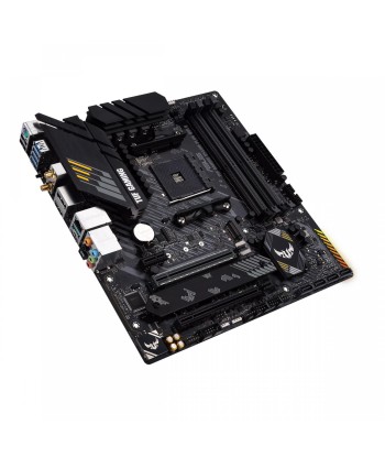 Asus TUF GAMING B550M-PLUS WIFI II Processor family AMD, Processor socket AM4, DDR4, Memory slots 4, Chipset  B550,  microATX