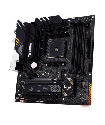 Asus TUF GAMING B550M-PLUS WIFI II Processor family AMD, Processor socket AM4, DDR4, Memory slots 4, Chipset  B550,  microATX