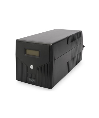 Digitus Line-Interactive UPS DN-170074, 1000VA, 600W, 2x 12V/7Ah battery, 4x CEE 7/7 outlet, 2x RJ45, 1x USB 2.0 type B, 1x