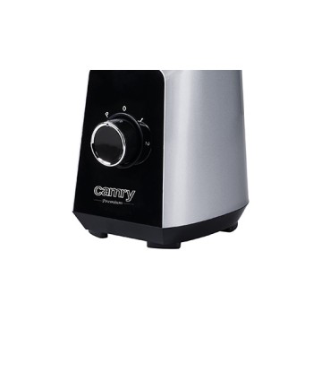 Camry Blender CR 4077 Tabletop, 500 W, Jar material Glass, Jar capacity 1.5 L, Ice crushing, Black/Stainless steel