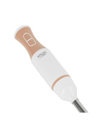 Adler AD 4616 Hand Blender, 500 W, Number of speeds 2, White