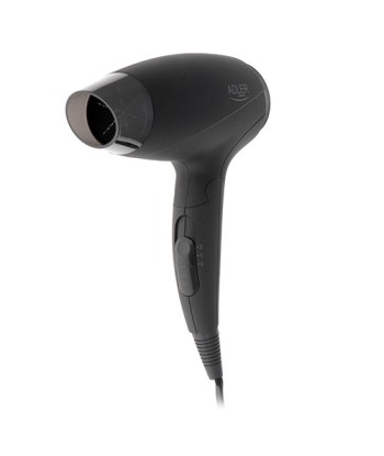 Adler AD 2266 Föön - 1200W, 2 Temperatuuri Seadistust, Must
