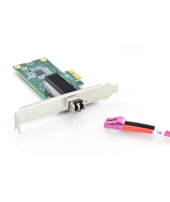 Digitus SFP Gigabit Ethernet PCI Express Card 32-bit, low profile bracket, Intel WGI210 chipset DN-10160