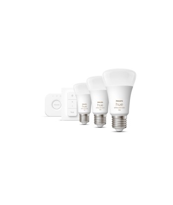 Philips Hue WCA Starter Kit 9W A60 E27 3pcs, Bridge, Switch