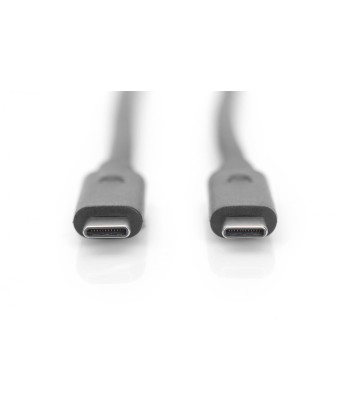 Digitus USB Type-C Connection Cable AK-300139-010-S USB Male 3.1 Gen 2 (Type C), USB Male 3.1 Gen 2 (Type C), Black, 1 m