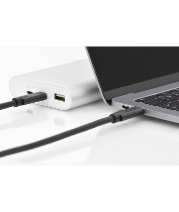 Digitus USB Type-C Connection Cable AK-300139-010-S USB Male 3.1 Gen 2 (Type C), USB Male 3.1 Gen 2 (Type C), Black, 1 m