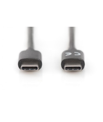 Digitus USB Type-C Connection Cable AK-300138-030-S USB Male 2.0 (Type C), USB Male 2.0 (Type C), Black, 3 m