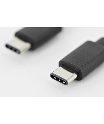 Digitus USB Type-C Connection Cable AK-300138-018-S USB Male 2.0 (Type C), USB Male 2.0 (Type C), Black, 1.8 m