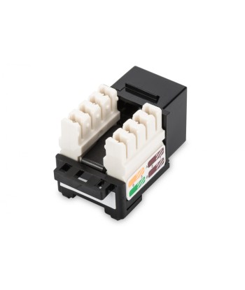 Digitus CAT 5e Keystone гнездо DN-93501 - Неэкранированный RJ45 к LSA, Черный