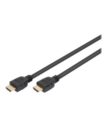 Digitus Ultra High Speed HDMI Cable with Ethernet AK-330124-020-S Black, HDMI to HDMI, 2 m