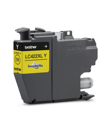 Brother LC422XLY Ink Cartridge, Yellow