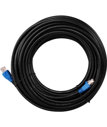Goobay CAT 6 Outdoor-patch cable U/UTP 94389 10 m, Black