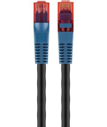 Goobay CAT 6 Outdoor-patch cable U/UTP 94389 10 m, Black