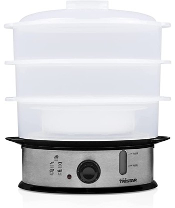 Пароварка Tristar VS-3914 Silver, 1200 W, Capacity 11 L, Number of baskets 3