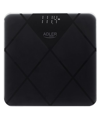 Adler AD 8169 Bathroom Scale - Graphite/Black, 180kg Capacity, 100g Accuracy