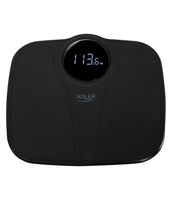 Vannitoakaal Adler AD 8172b Maximum weight (capacity) 180 kg, Accuracy 100 g, Body Mass Index (BMI) measuring, Black