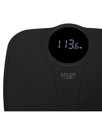 ?Adler AD 8172b Maximum weight (capacity) 180 kg, Accuracy 100 g, Body Mass Index (BMI) measuring, Black