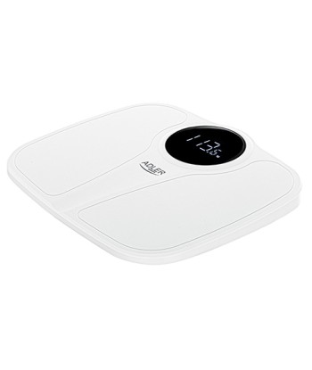 Adler Bathroom Scale AD 8172w	 Maximum weight (capacity) 180 kg, Accuracy 100 g, Body Mass Index (BMI) measuring, White