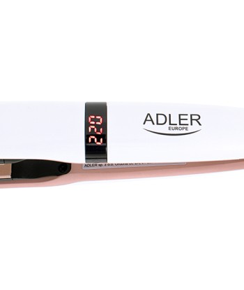 Adler Hair Straightener AD 2321 Warranty 24 month(s), Ceramic heating system, Display LCD, Temperature (min) 140 °C