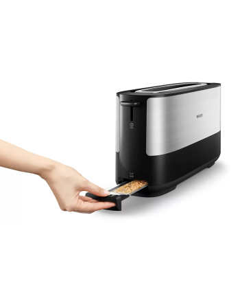 Philips Toaster HD2692/90 Viva Collection Power 950 W, Number of slots 2, Housing material Metal/Plastic, Black
