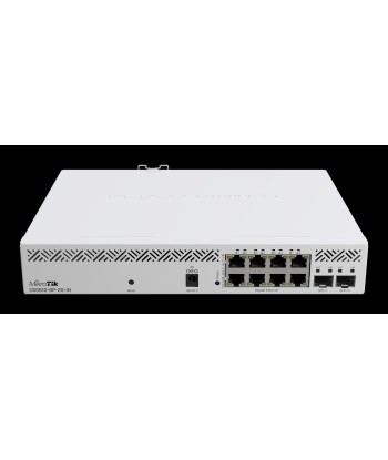 MikroTik Cloud Router Switch 	CSS610-8P-2S+IN No Wi-Fi, Router Switch, Rack Mountable, 10/100/1000 Mbit/s, Ethernet LAN (RJ-45)