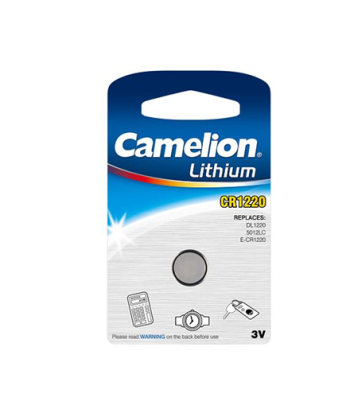 Camelion CR1220 Литиевая Батарейка-таблетка - Одна Штука