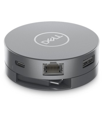 Dell DA305 USB-C Multiport Adapter - 6-in-1 - Серый - 0.12m