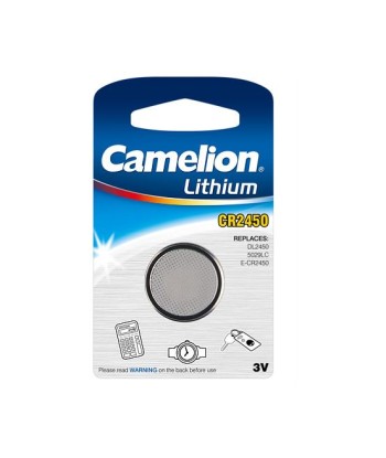 Camelion CR2450 Lithium Button Cell Battery - Single Pack