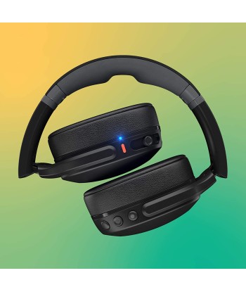Juhtmevaba kõrvaklapid Skullcandy Crusher Evo Over-ear, Headband, Microphone, True Black