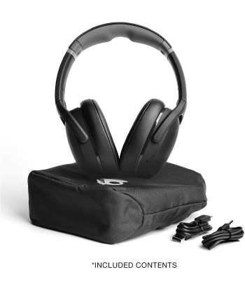 Juhtmevaba kõrvaklapid Skullcandy Crusher Evo Over-ear, Headband, Microphone, True Black
