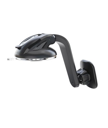 ColorWay Magnetic Car Phone Holder - Dashboard Mount, 360° Adjustable, Gray