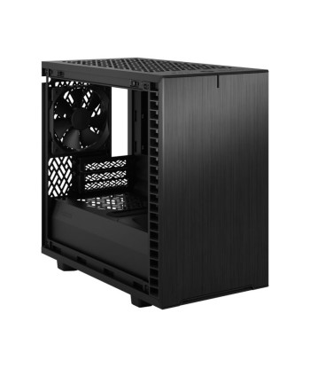 Fractal Design Define 7 Nano Black TG Light Tint, Mini ITX,  Mini-DTX, Power supply included No