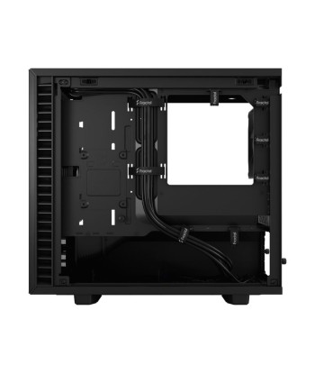 Fractal Design Define 7 Nano Black TG Light Tint, Mini ITX,  Mini-DTX, Power supply included No