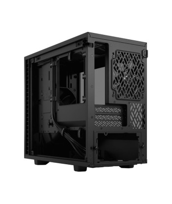 Fractal Design Define 7 Nano Black TG Light Tint, Mini ITX,  Mini-DTX, Power supply included No