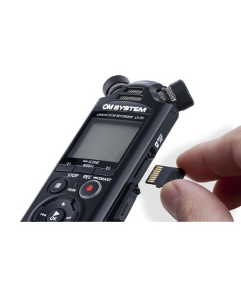 Olympus Linear PCM Recorder LS-P5 Rechargeable, Microphone connection, Stereo, FLAC / PCM (WAV) / MP3, Black, MP3 playback, 59 H